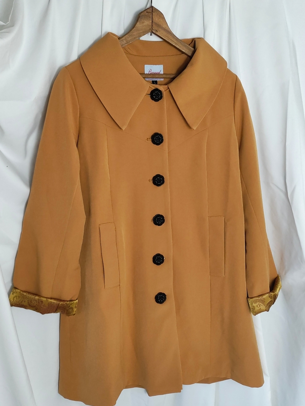 Banned Retro Swing Jacket 1960's Size Large